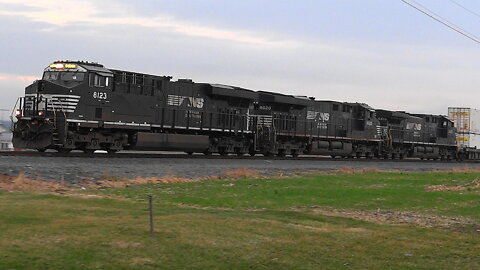 Fask Norfolk Southern Double Stack Intermodal Train