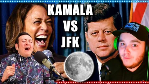 Kamala Harris Space Speech VS JFK | Walk And Roll Podcast Clip