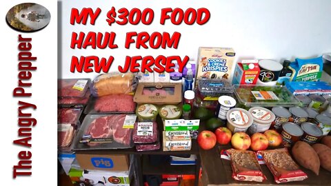 My $300 Food Haul From New Jersey