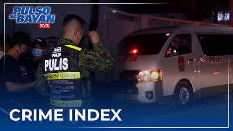 Pilipinas, nangunguna na may pinakamataas na crime index sa Southeast Asia sa pag aaral ng Numbeo