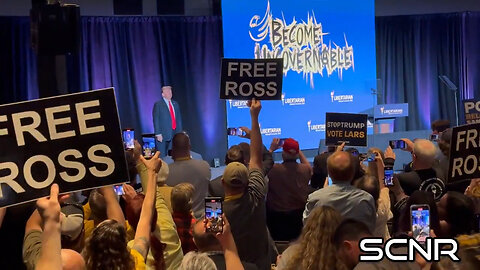 Trump Takes The Stage At The Libertarian National Convention To A Mix Of Boo's And Chants Of 'USA'