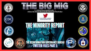 THE BIG MIG TONIGHT ON THE PETE SANTILLI SHOW TWITTER FILES THE MINORITY REPORT 8 PM EST