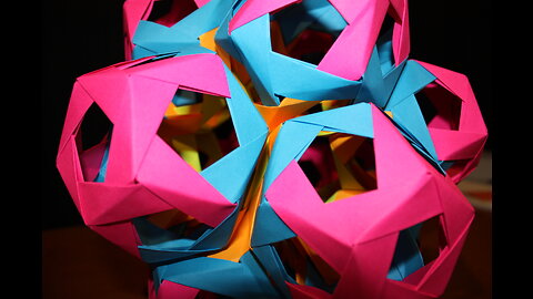 Unveiling Dodecavirus: An Intricate Origami Masterpiece Inspired by Virus Molecules