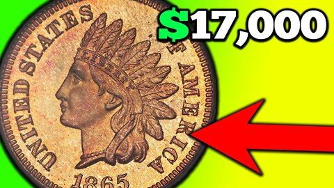 1865 Indian Head Penny Coins Worth A LOT of Money!