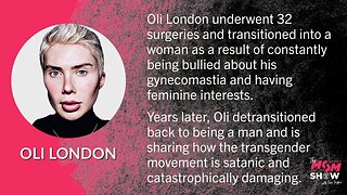 Ep. 382 - After Thirty-Two Cosmetic Surgeries Seeking Perfection, Ex Trans Oli London Found Christ