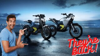 Can Am Electric Motorcycles - FIRST LOOK!