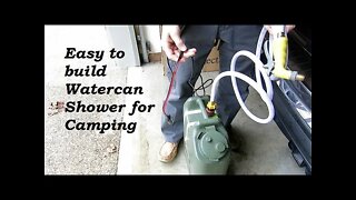 Portable shower for camping; under $100