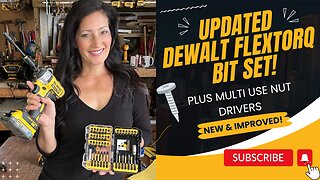 DeWalt FLEXTORQ bits and nut driver REVIEW