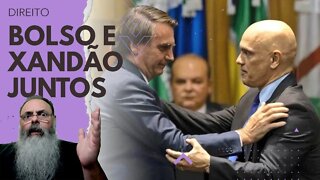 BOLSONARO conversa sozinho com ALEXANDRE DE MORAES em festa de ARTHUR LIRA