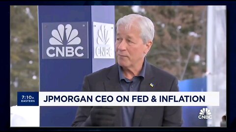 Jp Morgan CEO admitting economy was good under Trump