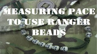 Measuring own pace to use Ranger beads