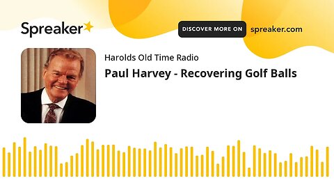 Paul Harvey - Recovering Golf Balls