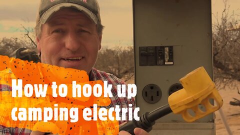How to hook up RV/Motorhome / Camping Trailer to shore power for beginners