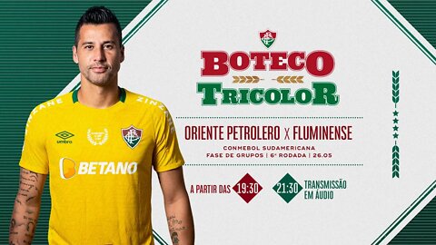 AO VIVO - ORIENTE PETROLERO X FLUMINENSE | CONMEBOL SUDAMERICANA 2022