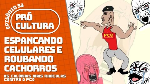 Espancando celulares e roubando cachorros: as calúnias mais ridículas contra o PCO | Pró-Cultura #53