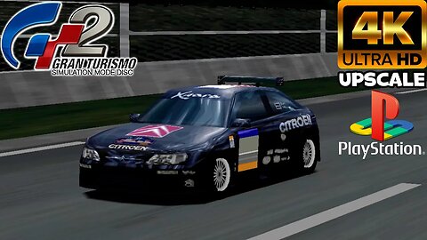 Citroen Xsara Rally Car - Gran turismo 2 [PlayStation 1] [4k] #intromanarg #granturismo #playstation