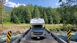 Boondocking Kaslo River on Hwy 31A Between New Denver - Kaslo BC