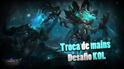 DESAFIO DA TROCA DE MAIN COM A BERED • JOGUEI DE VEXANA | Mobile Legends