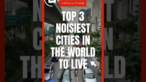 #pollution Top 3 Cities In Noise Pollution | #shorts #viral #trending #youtubeshorts