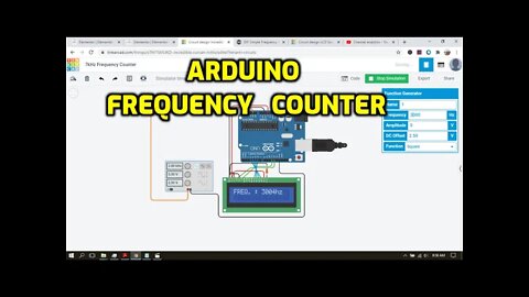 How to make Simple Arduino Frequency Counter