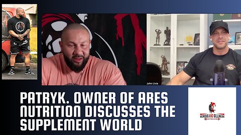 Patryk. Owner of Ares Nutrition discusses the supplement world