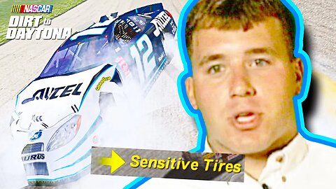 DRIVING ON ZERO TIRES CHALLENGE // NASCAR: Dirt to Daytona | Beat the Heat Ep. 4