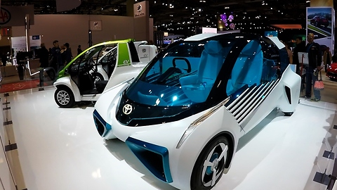 Futuristic concept car holds impossible puzzle
