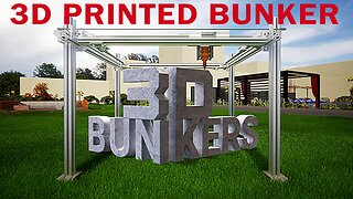 3D PRINTED CONCRETE BUNKERS