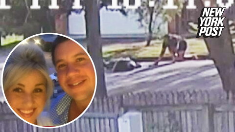 CCTV shows moment Christie Lee Kennedy mows down husband and mistress