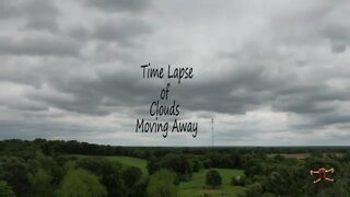 Time Lapse of Clouds Moving Away