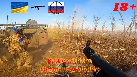 The battle with the commander's GoPro. How to capture enemy positions.
