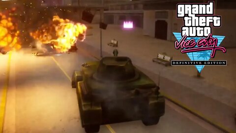 COMO ROUBAR UM TANQUE - GTA VICE CITY EDIÇÃO DEFINITIVA #08