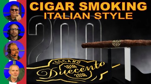 Cigar Smoking Italian Style