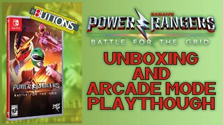 Power Rangers Battle for the Grid Unboxing and Game Play