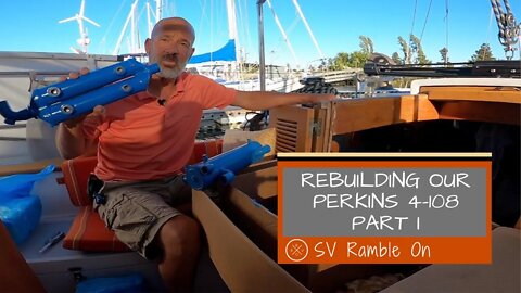 SV Ramble On | Perkins 4 108 Rebuild Part 1
