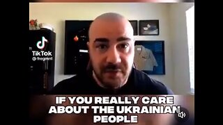 Ex-US Soldier speaking truth against the war in Ukraine