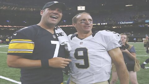 Drew Brees Inadvertently Helping Big Ben Stay With Steelers?
