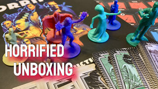 Horrified Board Game Unboxing