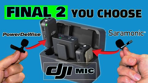 I Retested the 2 Best Lavalier Mics for the DJI Mic... Now I Need Your Help.