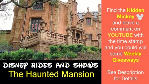 The Haunted Mansion Ride - Magic Kingdom - Disney World