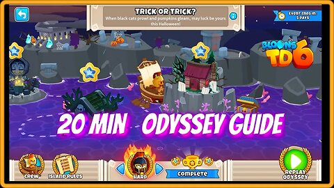 BTD6 Trick or Trick Odyssey Guide - HARD mode
