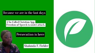 A So-Called Christian App. Freedom of Speech is under attack