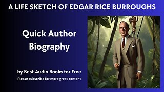 A Life Sketch of Edgar Rice Burroughs