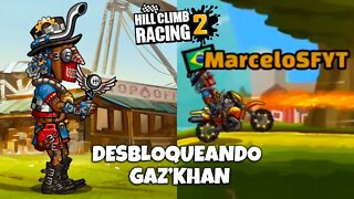Desbloqueando o Gaz'Khan do Hill Climb Racing 2