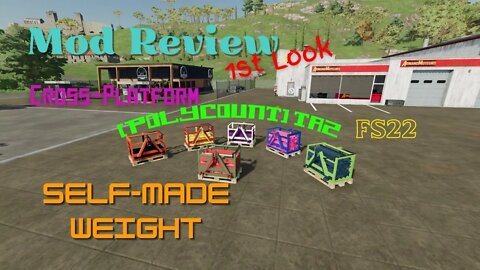 Self-Made Weight / Mod Review / 1st Look / [PolyCount] Taz / FS22 / Cross-Platform / LockNutz