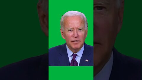Green Screen Biden are you a junkie