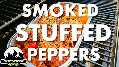 Smoked Stuffed Bell Peppers | Traeger Cooking