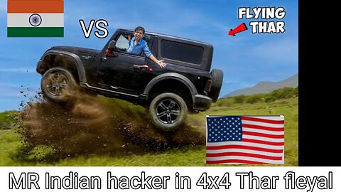 4x4 Flying Thar...Not For Sale...हाँ थार उड़ती है |