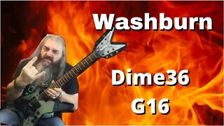 My Guitars Washburn Dime36 G16