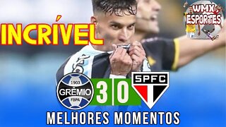 Grêmio 3 x 0 São Paulo _ Melhores Momentos _ Brasileirão 2021 _ 02-12-2021